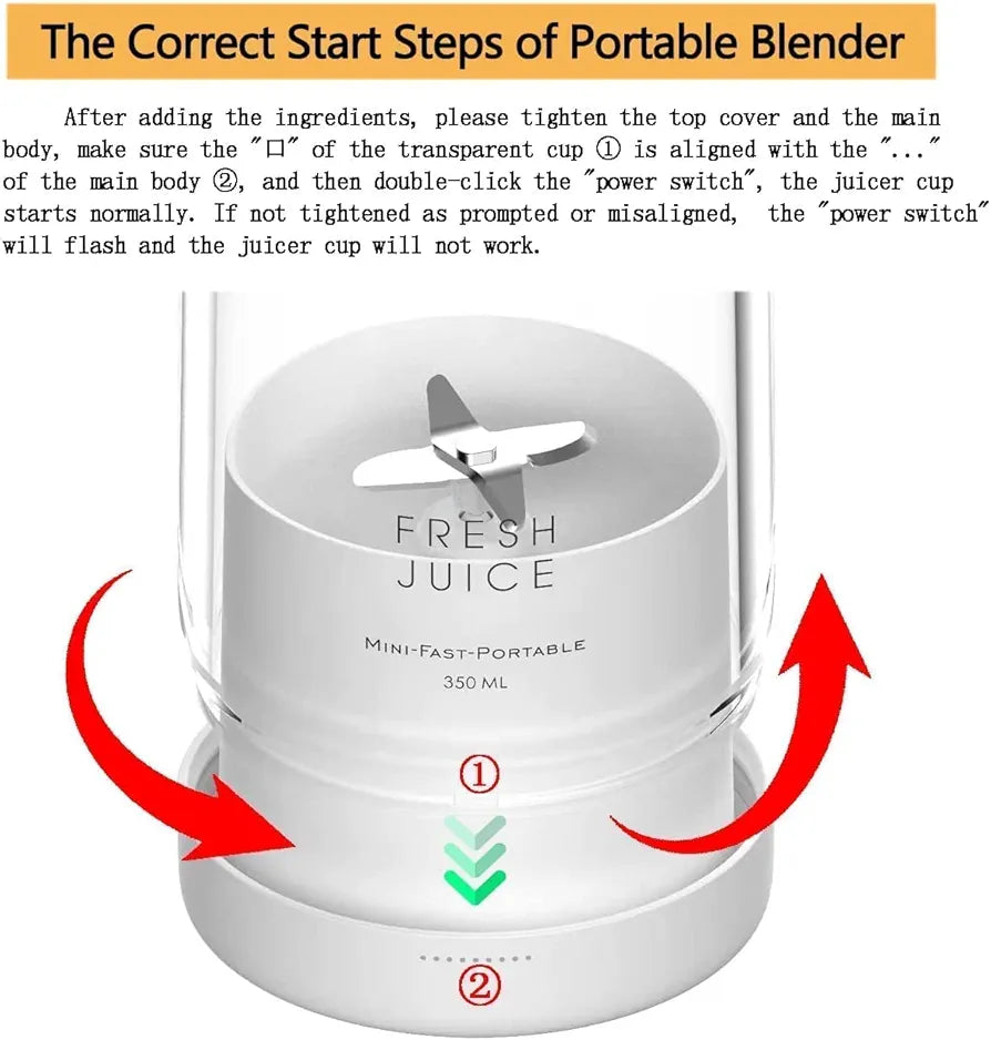 Portable Blender Juicer